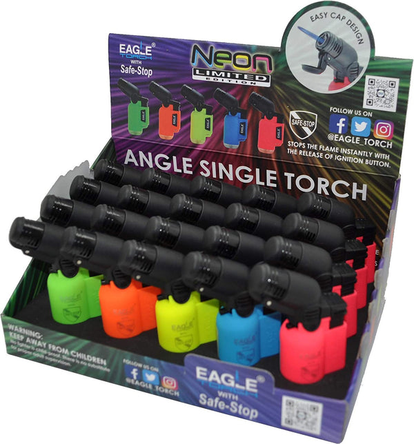 Eagle Torch Neon Mini-Angel V2 Safe-Stop 20ct PT116BN - Premium  from H&S WHOLESALE - Just $35! Shop now at H&S WHOLESALE