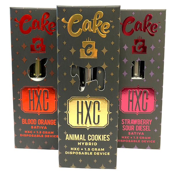 Cake HXC 1.5g disposables vape - Premium  from H&S WHOLESALE - Just $20.00! Shop now at H&S WHOLESALE