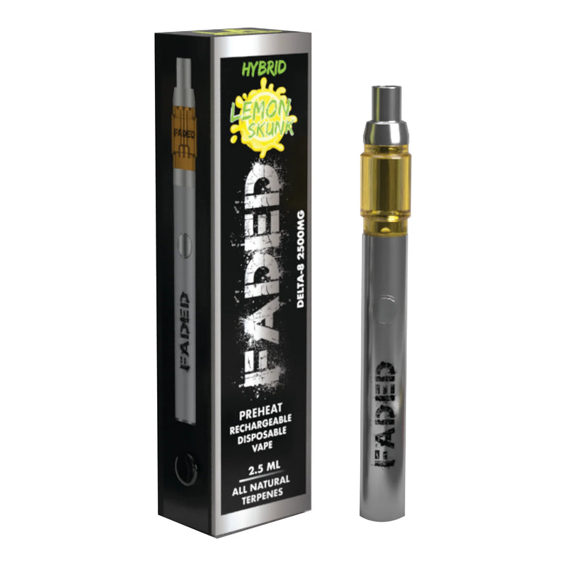 Faded Delta 8 2500mg Disposable vape - Premium  from H&S WHOLESALE - Just $16.00! Shop now at H&S WHOLESALE
