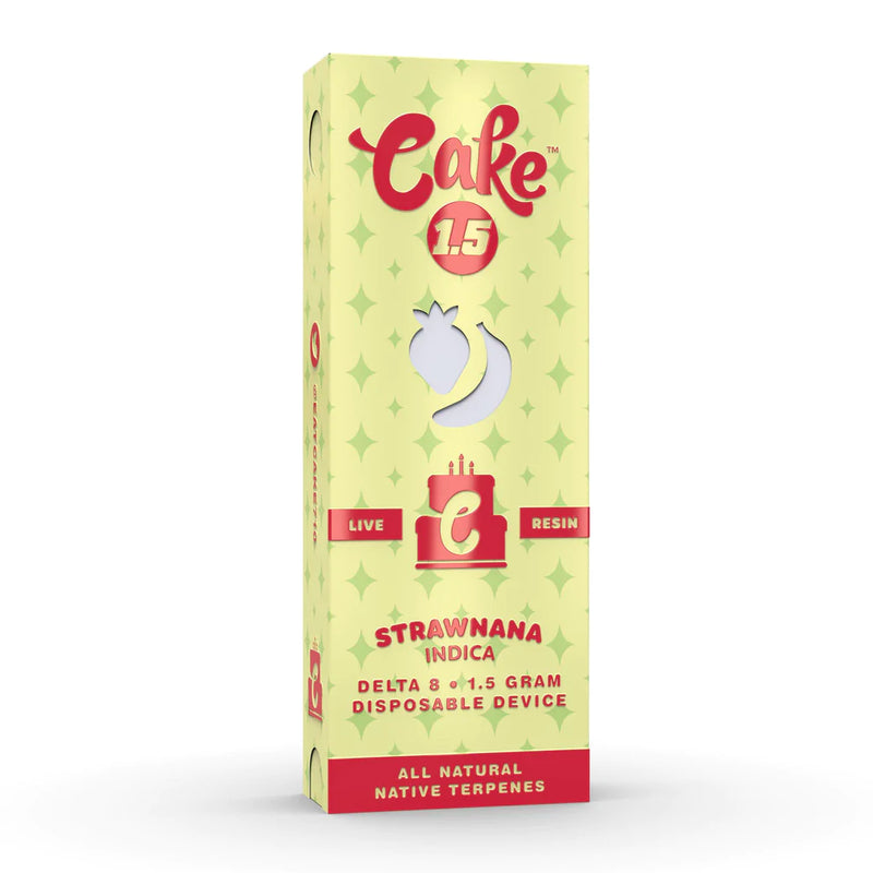 Cake Delta 8 1.5g LIVE RESIN Disposable vape - Premium  from H&S WHOLESALE - Just $18.00! Shop now at H&S WHOLESALE