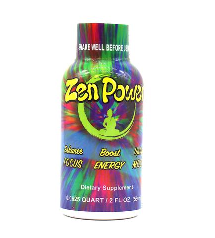 Zen power 2oz shots 12ct - Premium  from H&S WHOLESALE - Just $39.00! Shop now at H&S WHOLESALE