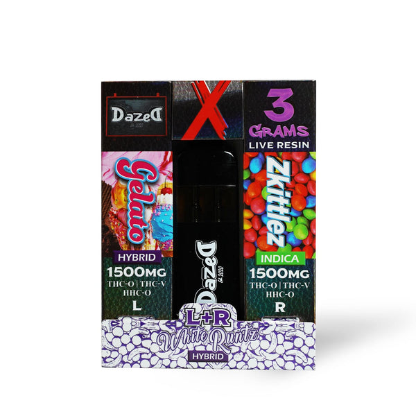 DazeD8 X 3G THC-O&THc-V&HHC-O Live Resin 1500mg disposables vape - Premium  from H&S WHOLESALE - Just $16.00! Shop now at H&S WHOLESALE