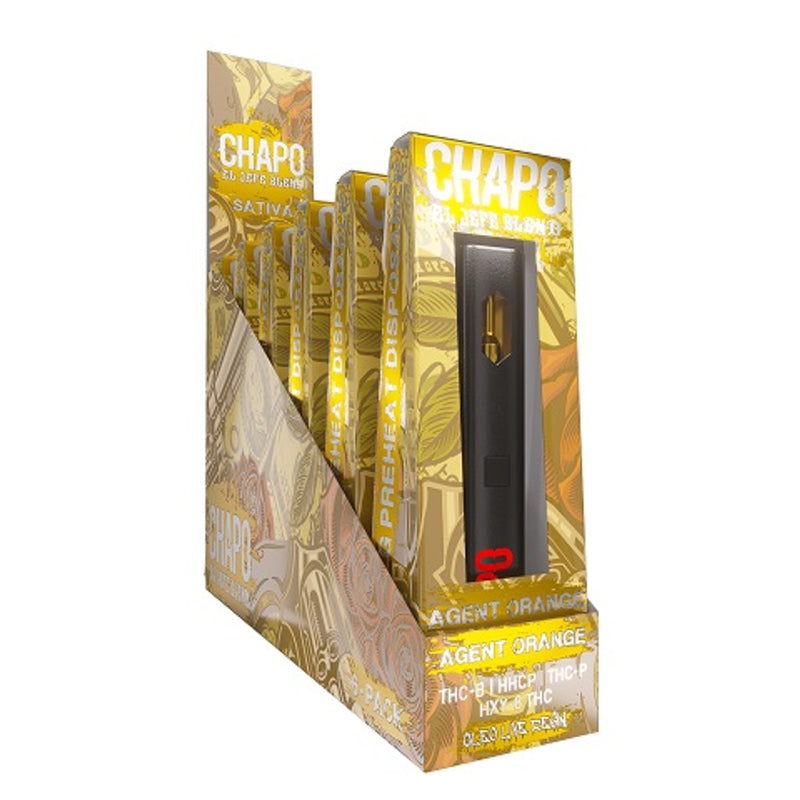 Chapo El Jefe Elend 3.5g Live Resin THC-B & HHC-P & THC-P & HXY-8 Disposable Vape 1ct - Premium  from H&S WHOLESALE - Just $18.00! Shop now at H&S WHOLESALE