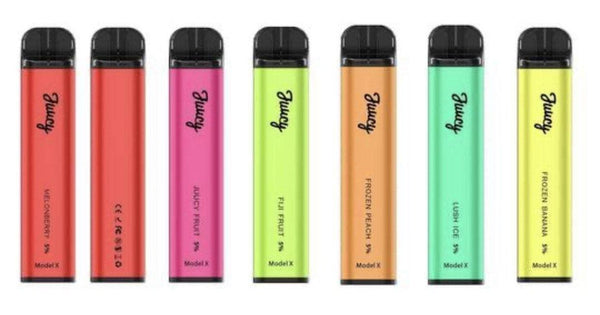 Juucy Model X Disposable Device 5pk  1600 puffs - Premium Disposable Vape from HS GLOBAL DISTRIBUTION LLC - Just $29.99! Shop now at H&S WHOLESALE