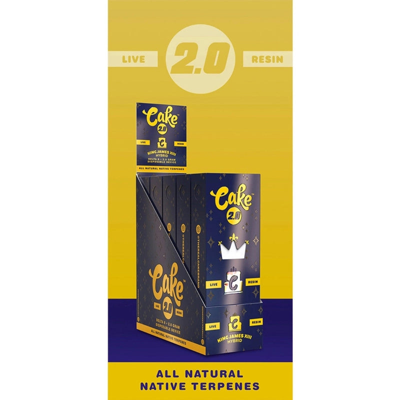 Cake 2g Delta 8 Live Resin Disposable Vape 1ct - Premium  from H&S WHOLESALE - Just $18.00! Shop now at H&S WHOLESALE