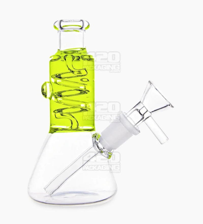ALeaf® 6’’ Glycerin Water Pipe With Banger Mix Color 1ct AL 9000 - Premium  from H&S WHOLESALE - Just $15! Shop now at H&S WHOLESALE