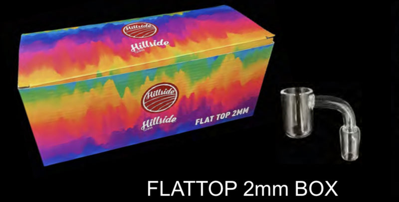 HillSide 30 Ct 14mm Flat Top Banger FLATTOP 2mm - Premium  from H&S WHOLESALE - Just $45.00! Shop now at H&S WHOLESALE