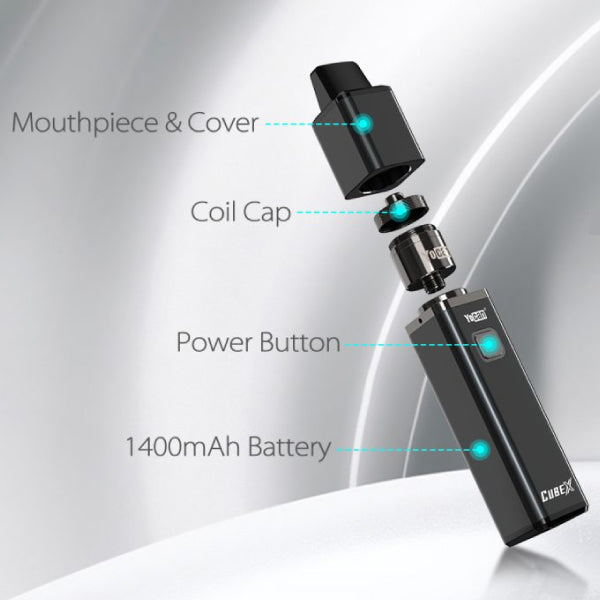 Yocan Cubex Kit For Vaporizer 1ct - Premium  from H&S WHOLESALE - Just $18.99! Shop now at H&S WHOLESALE