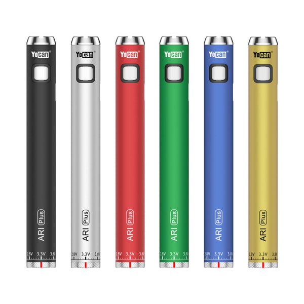 Yocan ARI Plus Adjustable Voltage Battery 20ct display - Premium  from H&S WHOLESALE - Just $124.00! Shop now at H&S WHOLESALE