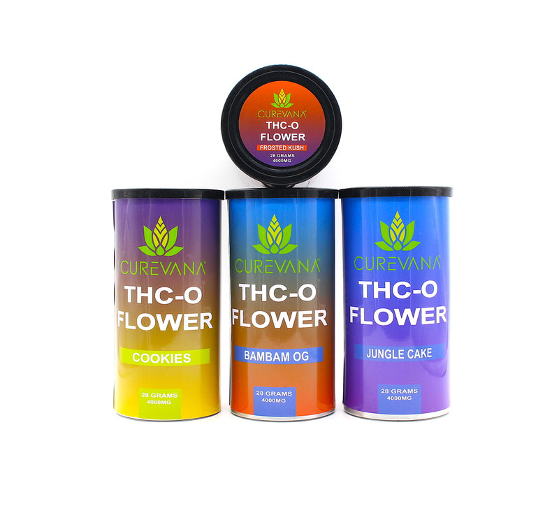 CUREVANA 28g THC-O flowers 4000mg - Premium  from H&S WHOLESALE - Just $27.00! Shop now at H&S WHOLESALE
