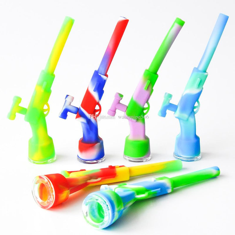 Silicone Mini gun pipe 30ct - Premium  from H&S WHOLESALE - Just $60.00! Shop now at H&S WHOLESALE