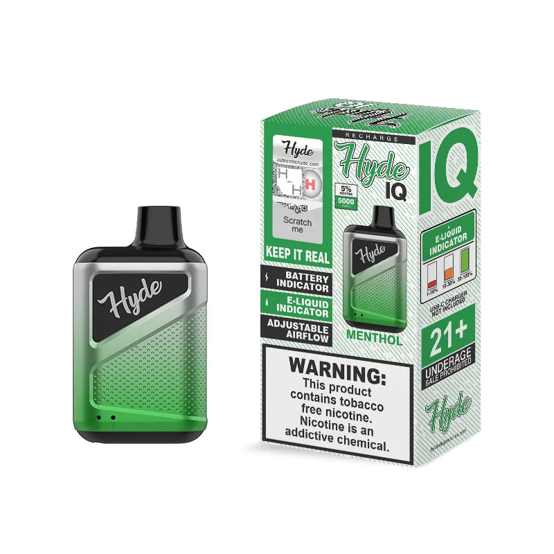 Hyde IQ 5000 puffs 5% 10ct disposable vape - Premium  from H&S WHOLESALE - Just $75! Shop now at H&S WHOLESALE