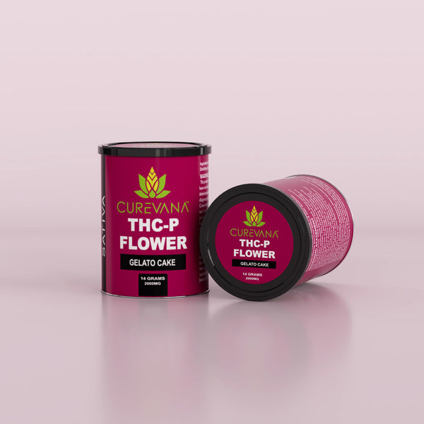 Curevana THC-P Flowers 14g 2000mg Jar 1ct - Premium  from H&S WHOLESALE - Just $18.00! Shop now at H&S WHOLESALE