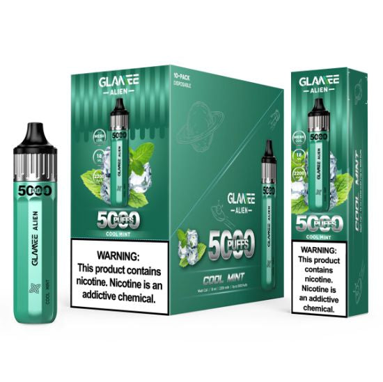 Glamee Alien 5000 puffs disposables vape - Premium  from H&S WHOLESALE - Just $55! Shop now at H&S WHOLESALE