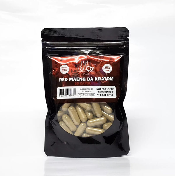 Earth kratom 65 capsules 5pk - Premium  from H&S WHOLESALE - Just $25.00! Shop now at H&S WHOLESALE