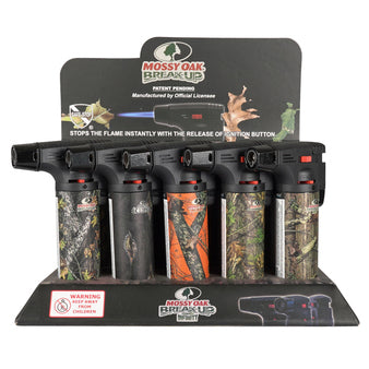 MOSSY OAK Eagle torch 4’’ Side Torch 15ct Display #PT101MOK - Premium  from H&S WHOLESALE - Just $36! Shop now at H&S WHOLESALE