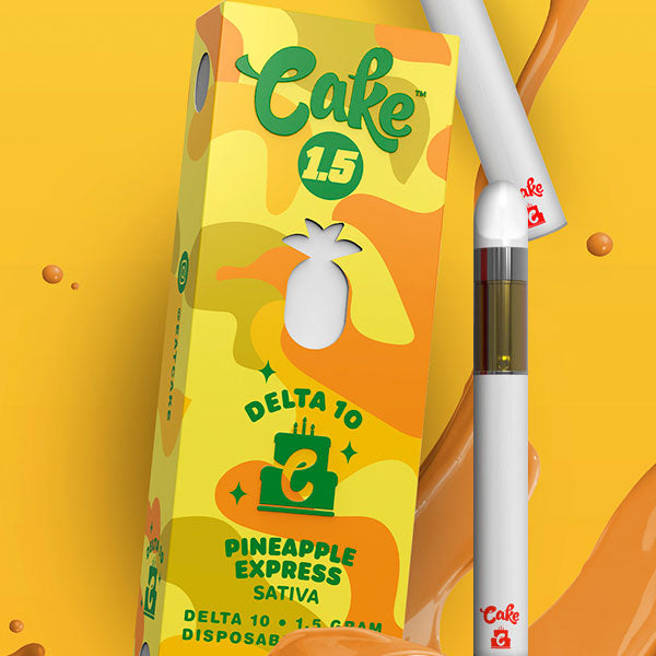 Cake delta 10 disposable 1.5g - Premium  from H&S WHOLESALE - Just $18.00! Shop now at H&S WHOLESALE