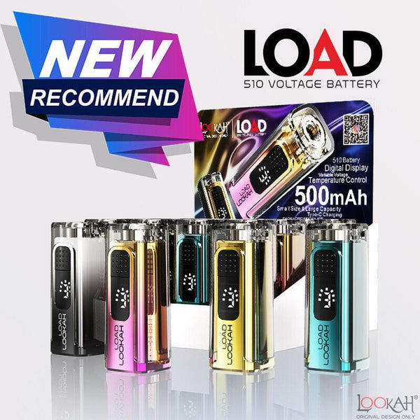 Lookah Load 510 Vape Pen Battery 16ct Display - Premium  from H&S WHOLESALE - Just $200! Shop now at H&S WHOLESALE