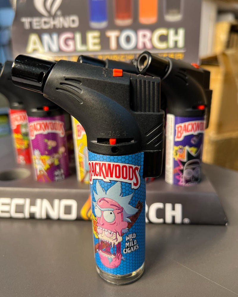 Techno Angle Torch Butane Gas Torch Lighter 15ct - Premium  from H&S WHOLESALE - Just $30.00! Shop now at H&S WHOLESALE