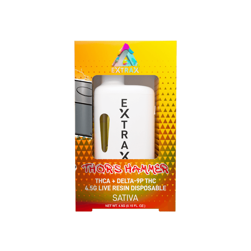 Extrax Live Resin 4.5g THC-A & Delta 9P 1ct Disposable Vape - Premium  from H&S WHOLESALE - Just $20.00! Shop now at H&S WHOLESALE