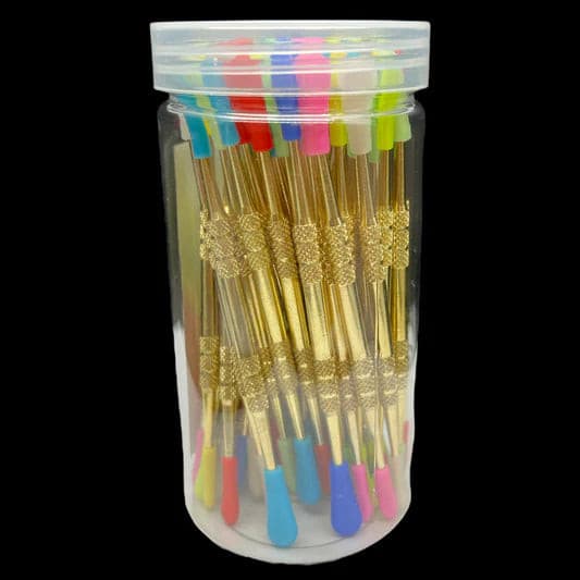 ALEAF Dabber Jar 50Ct Stick Silicone Tips - Premium  from H&S WHOLESALE - Just $50.00! Shop now at H&S WHOLESALE